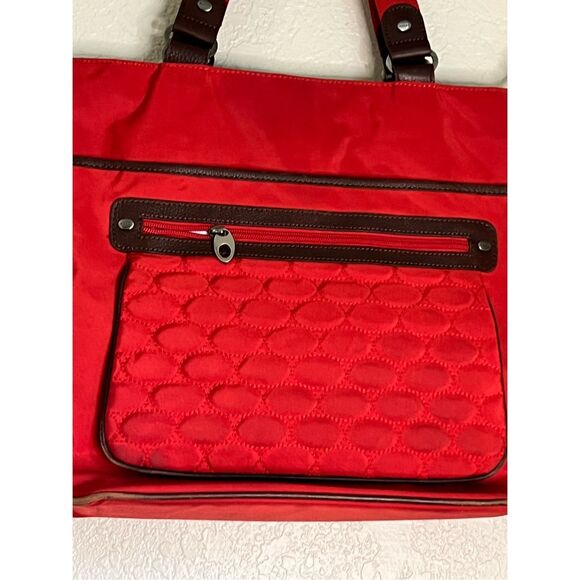 Mosey Life by Baggallini Tote Flap Working Tote/Bag (Cayenne - Picture 2 of 6